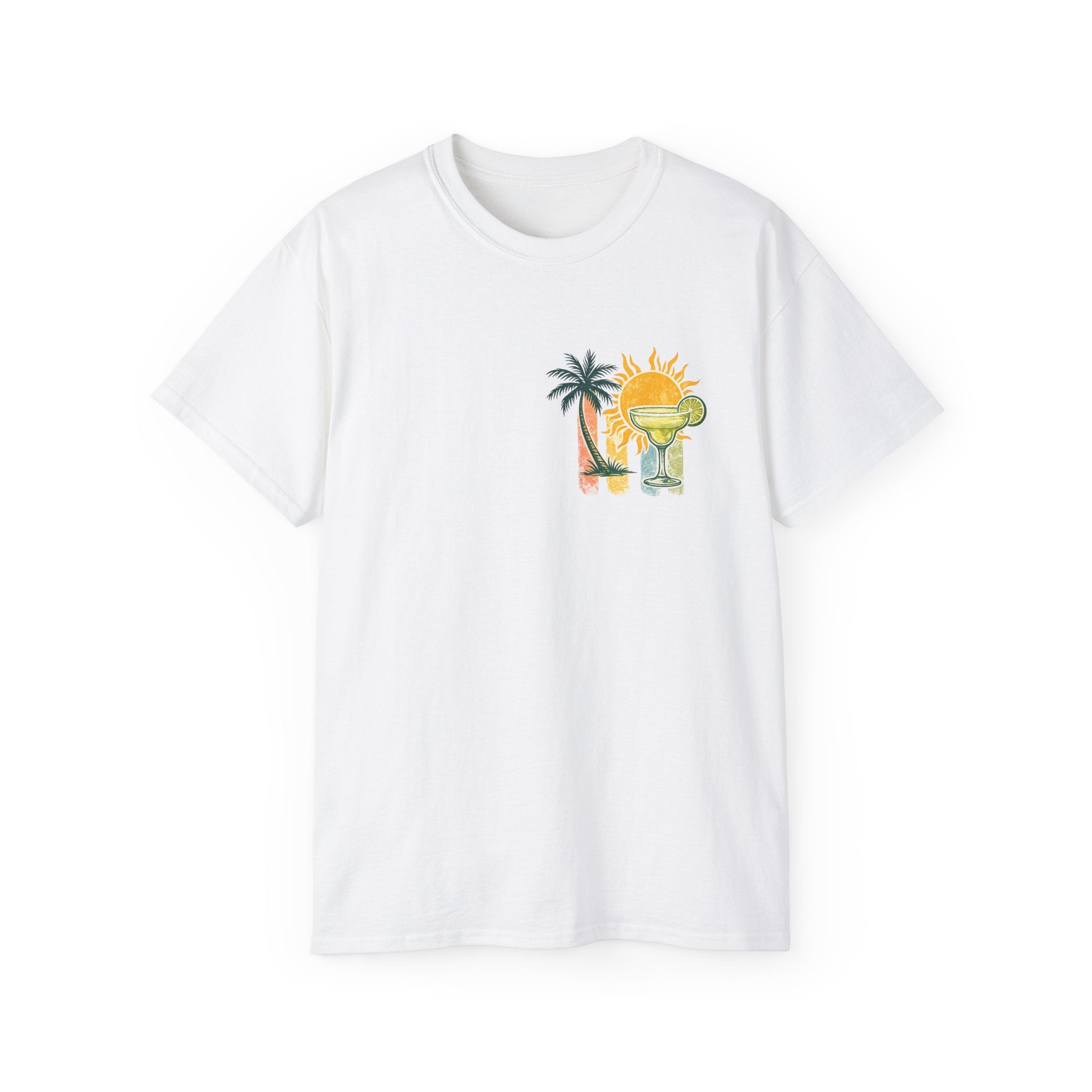 Sunshine & Margaritas Tee — Tropical Cocktail Beach T-Shirt