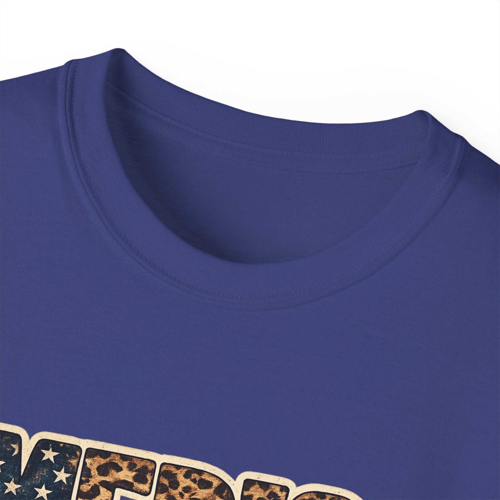 'Merica American Flag Text Tee — Patriotic Fourth of July Shirt