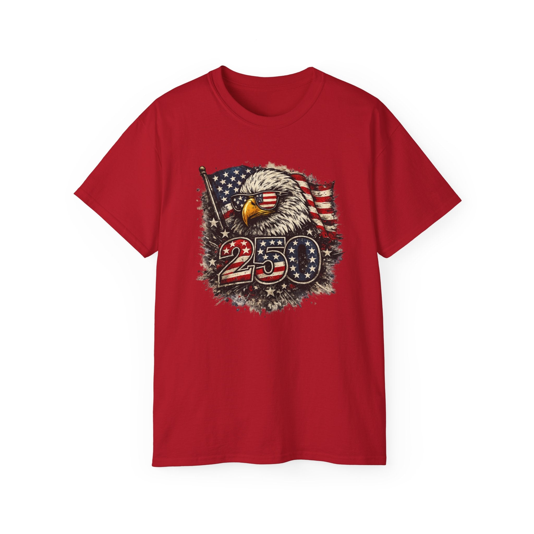 Patriotic Eagle 250th Anniversary T-Shirt