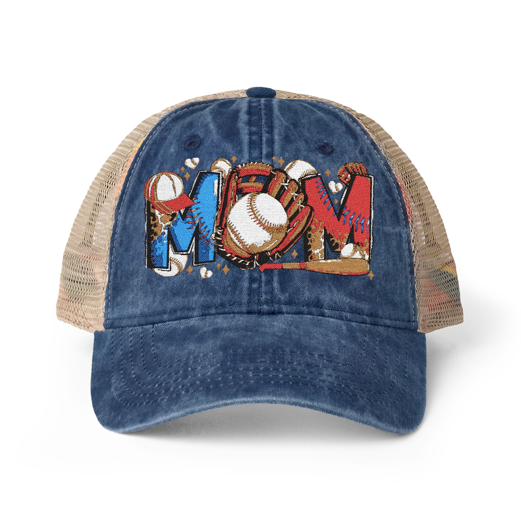 Women's Washed Mesh-Back Cap