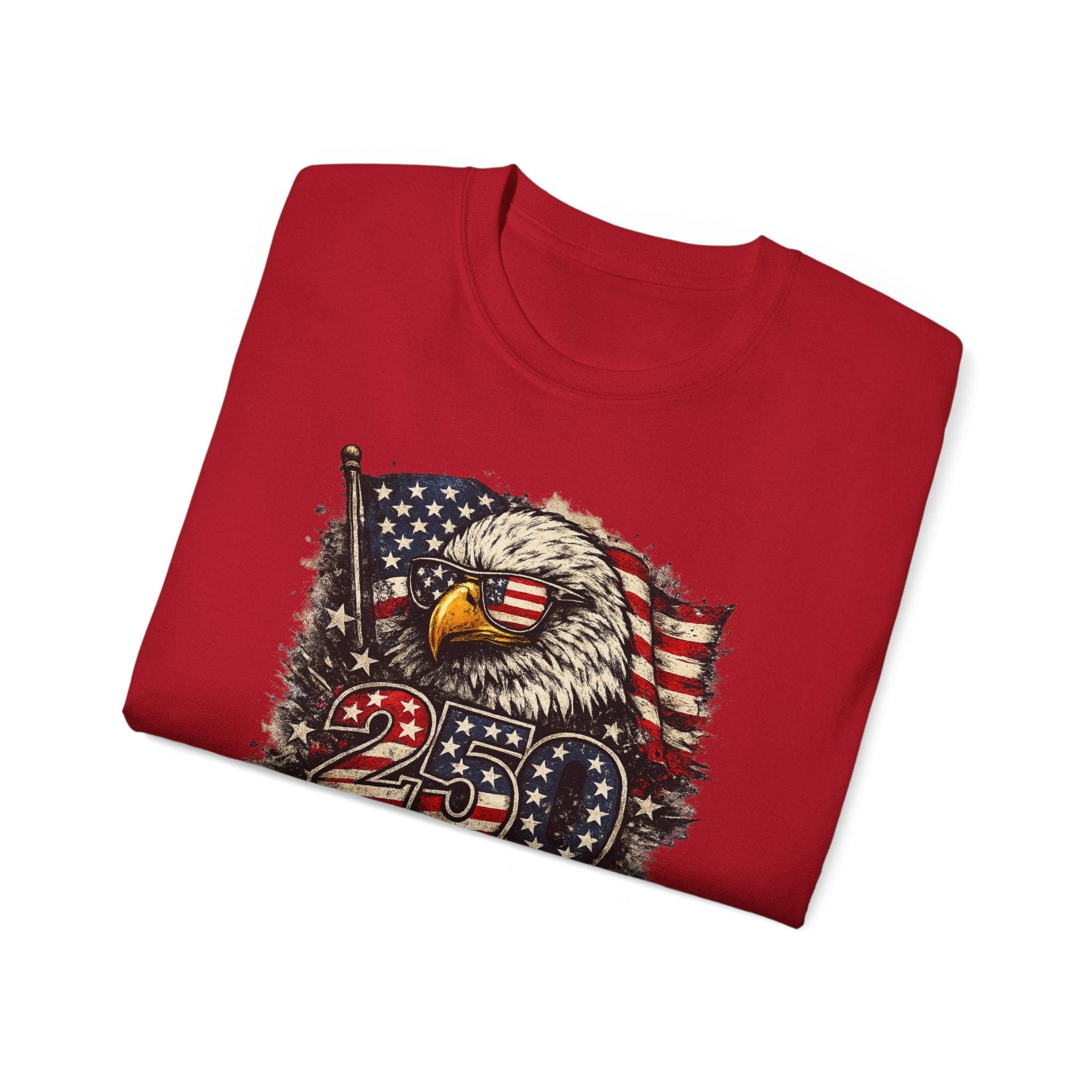Patriotic Eagle 250th Anniversary T-Shirt