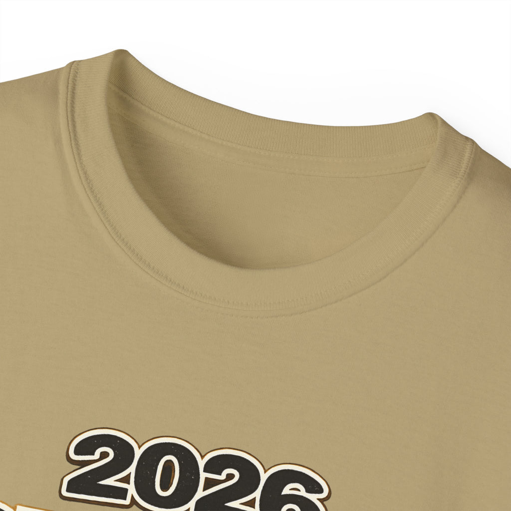 2026 Senior Mom T-Shirt — Leopard Print Graduation Tee