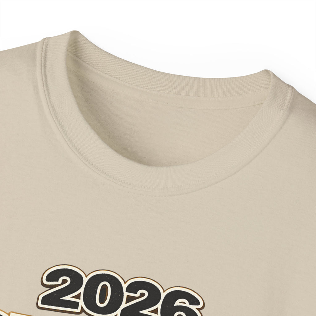 2026 Senior Mom T-Shirt — Leopard Print Graduation Tee