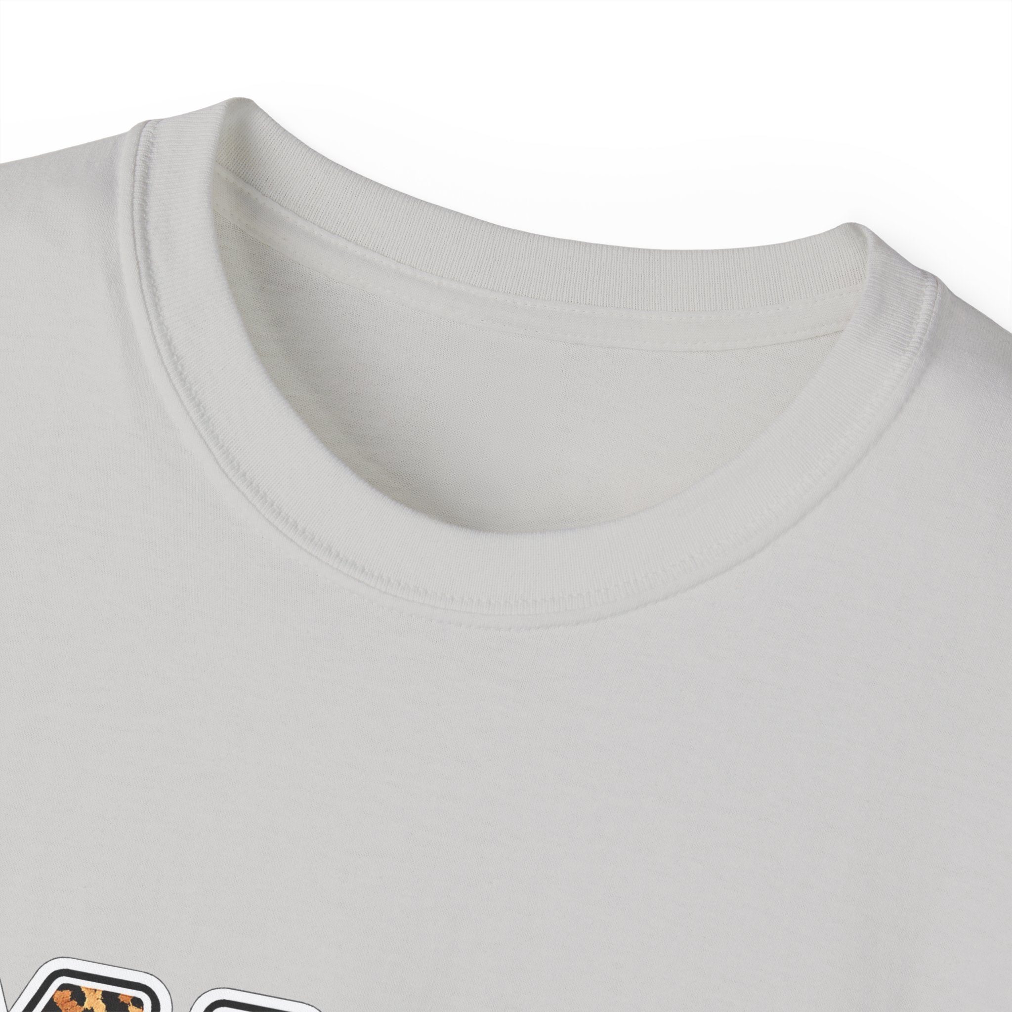 Mama Graphic Tee — Patterned Leopard, Checkered, and Cherry Letters MAMA Shirt